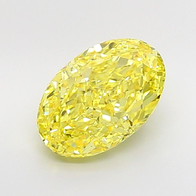 5.05 ct. oval Lab Grown Diamond front image