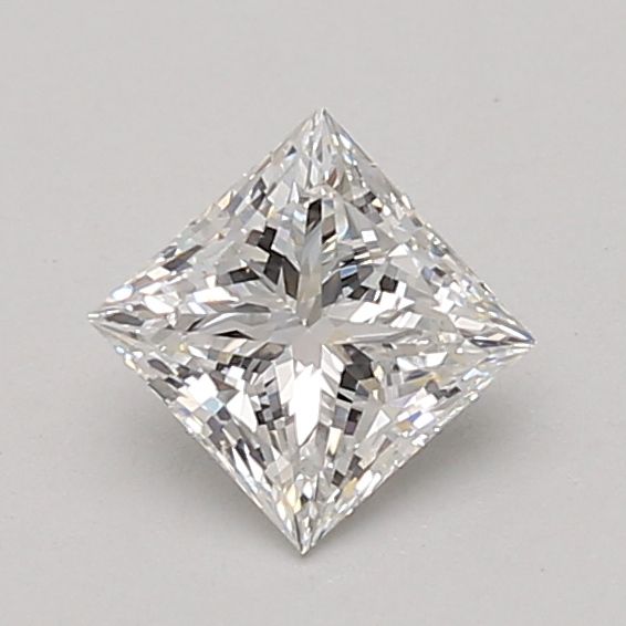 0.8 ct lab-grown Princess Diamond