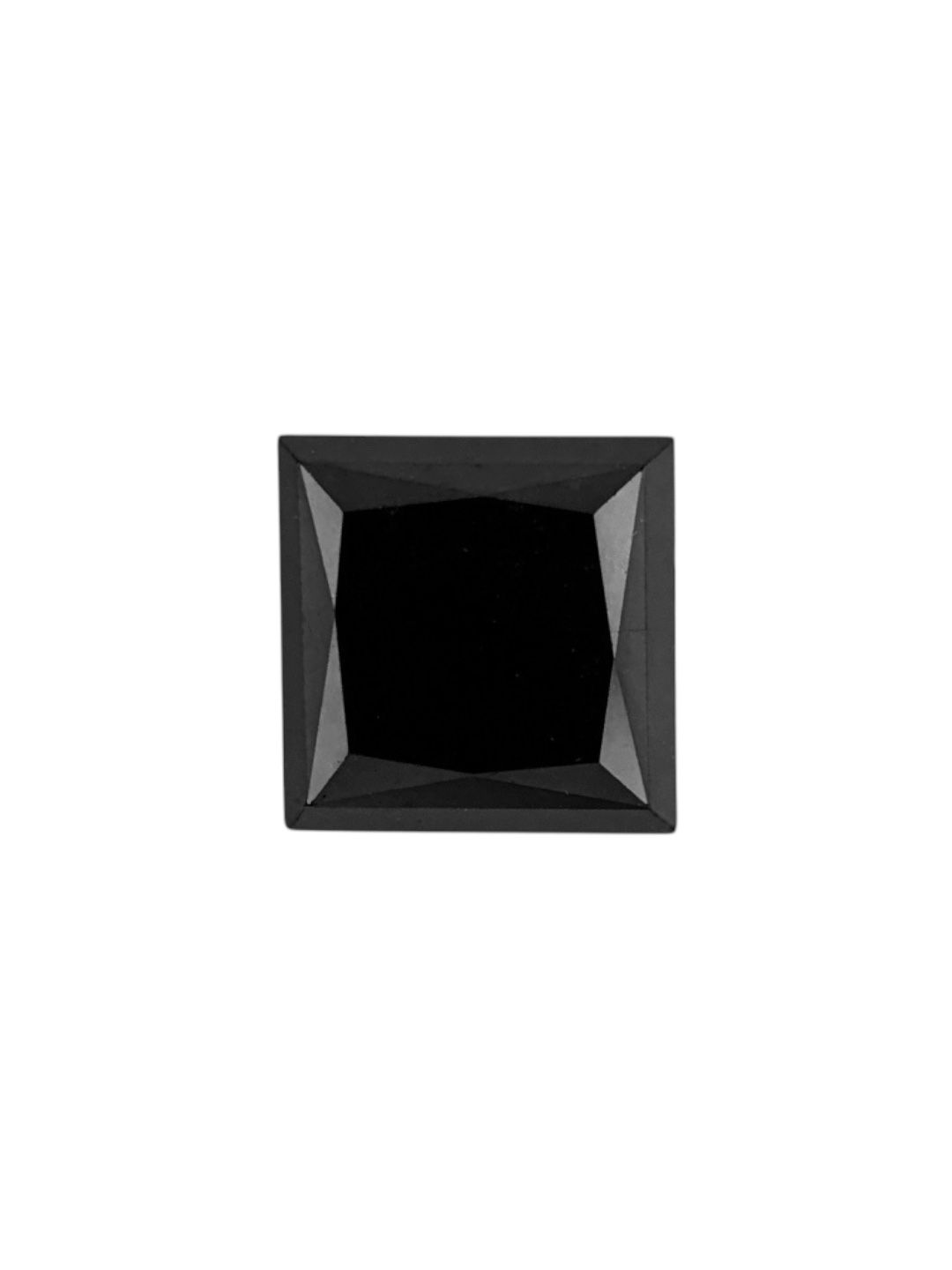 0.21 Carat Princess Diamond Fancy Black VVS2
