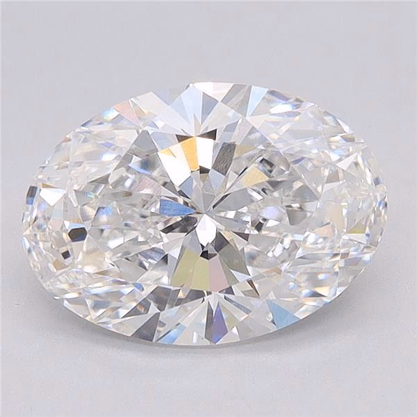3.31 ct. oval Lab Grown Diamond front image