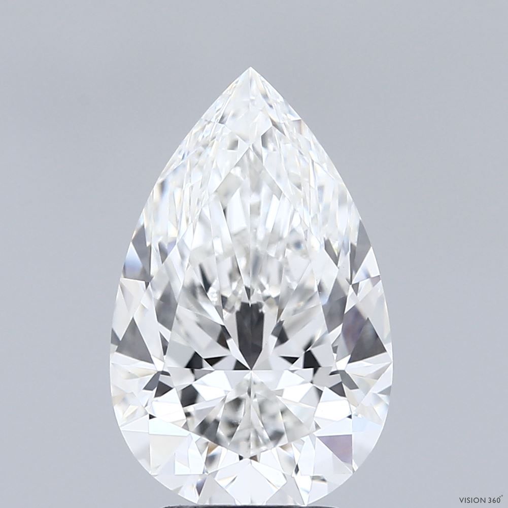 3.50 ct. pear Lab Grown Diamond front image