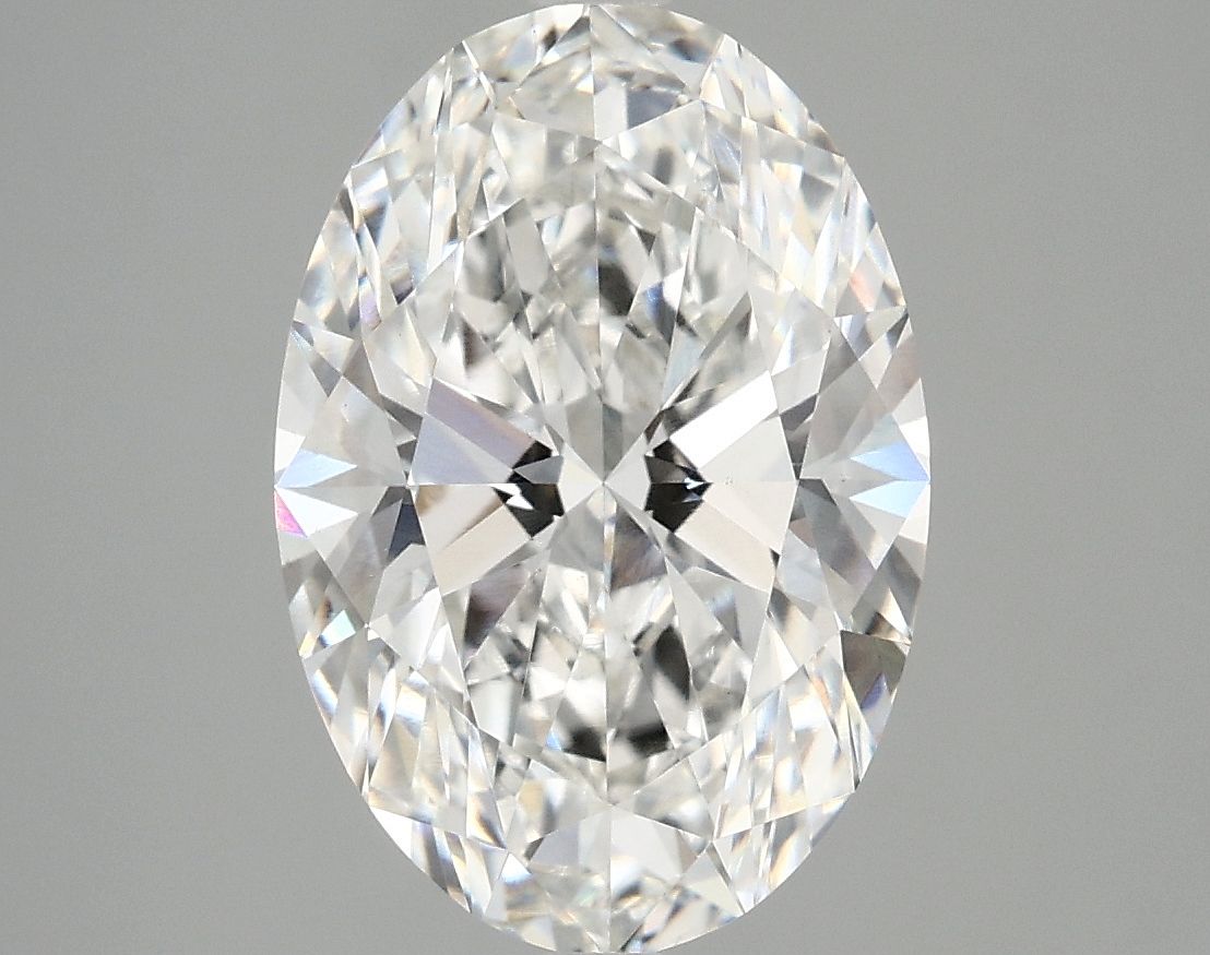4.10 ct. oval Lab Grown Diamond front image