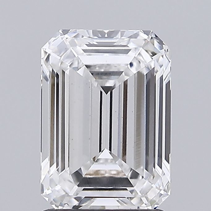 1.72 ct. emerald Lab Grown Diamond front image