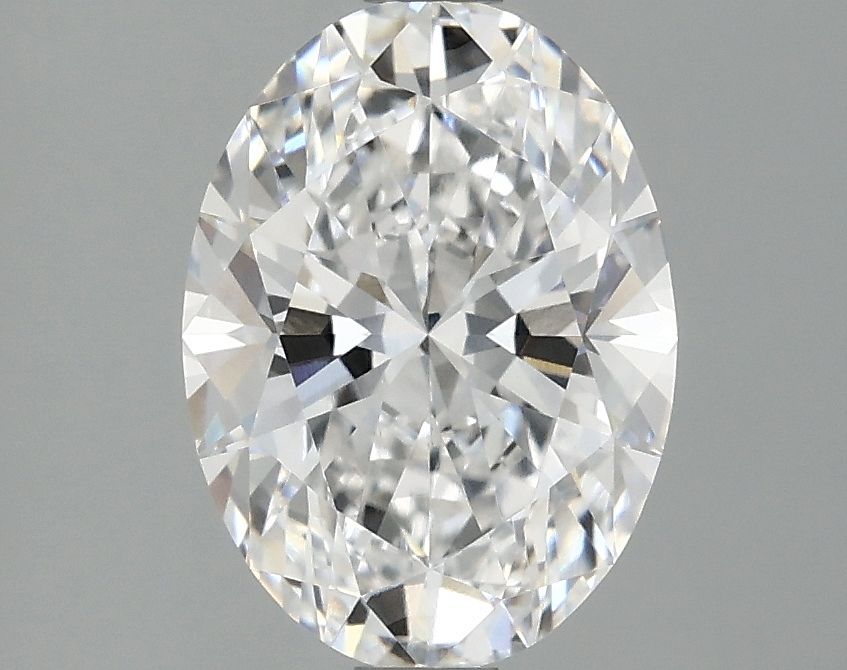 2.10 ct. oval Lab Grown Diamond front image
