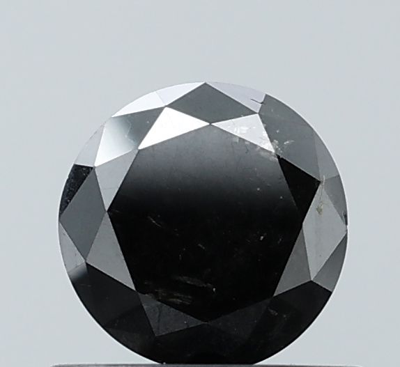 0.58 Carat Round Diamond Black VS1