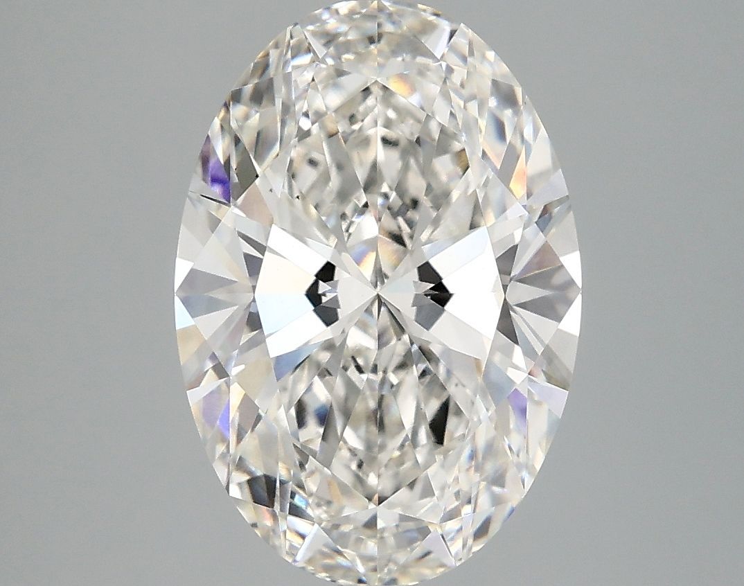 3.86 ct. oval Lab Grown Diamond front image