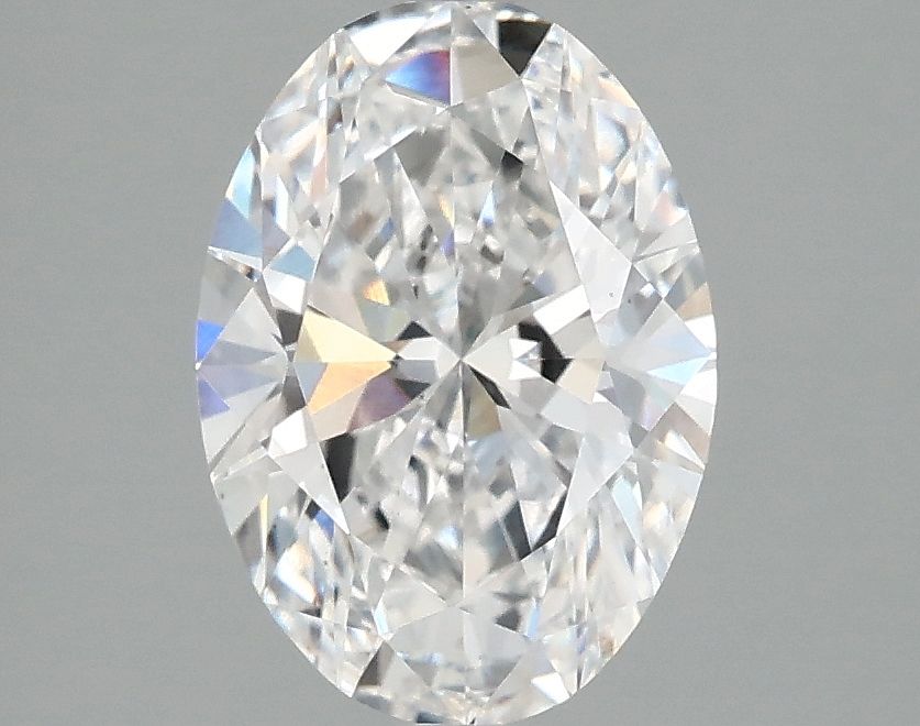 2.10 ct. oval Lab Grown Diamond front image
