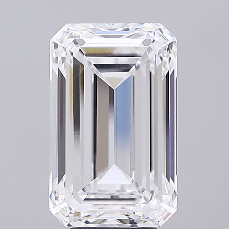 6.01 ct. emerald Lab Grown Diamond front image