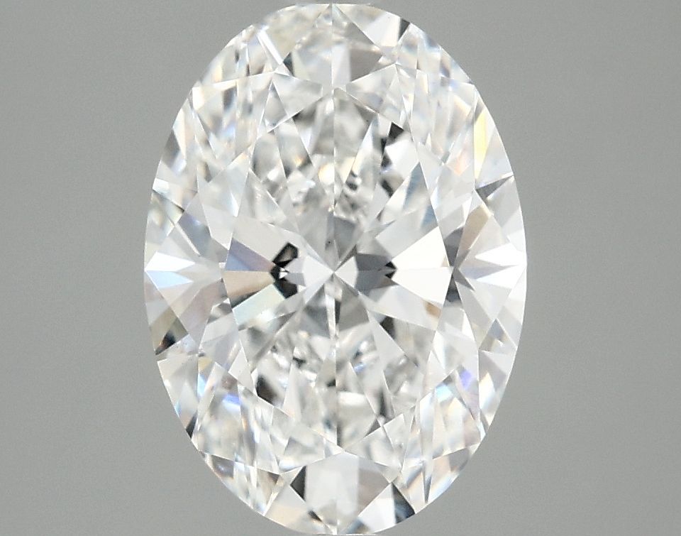 3.02 ct. oval Lab Grown Diamond front image