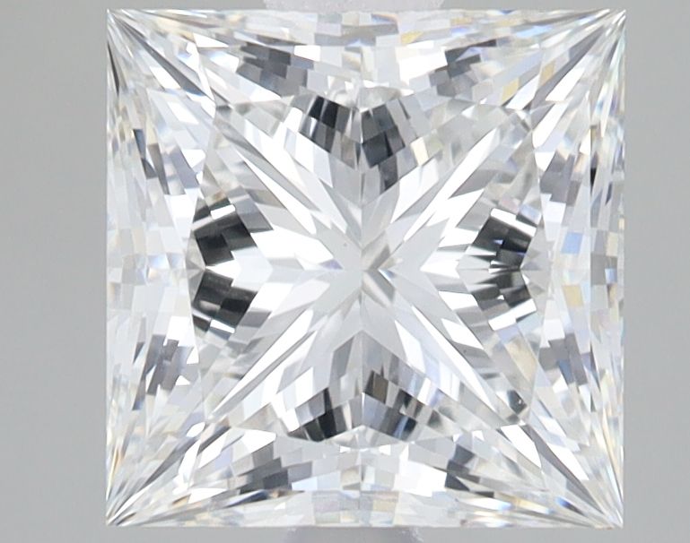 3.10 ct. princess Lab Grown Diamond front image