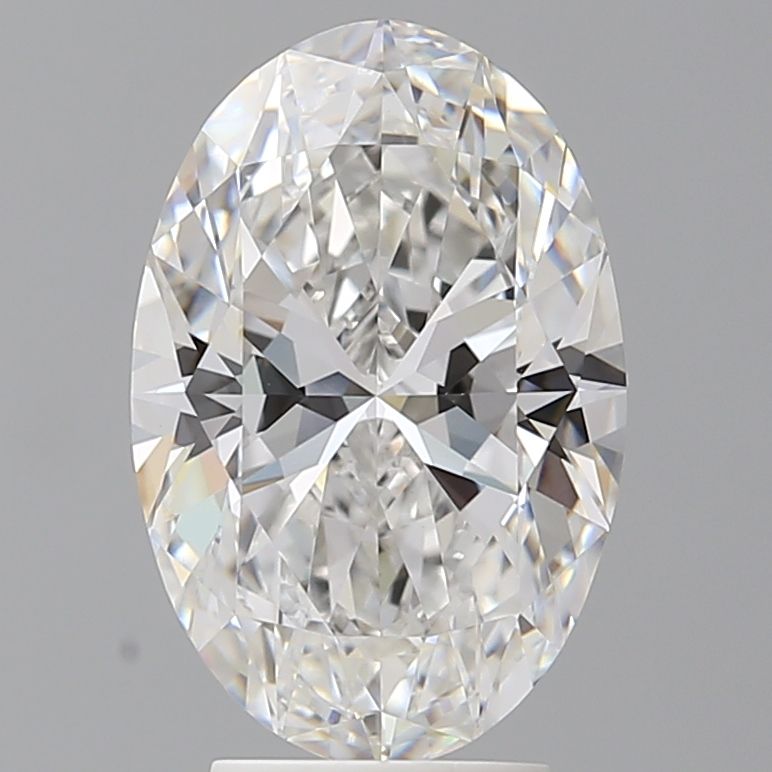 4.06 ct. oval Lab Grown Diamond front image