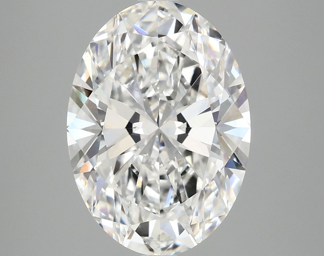 4.05 ct. oval Lab Grown Diamond front image