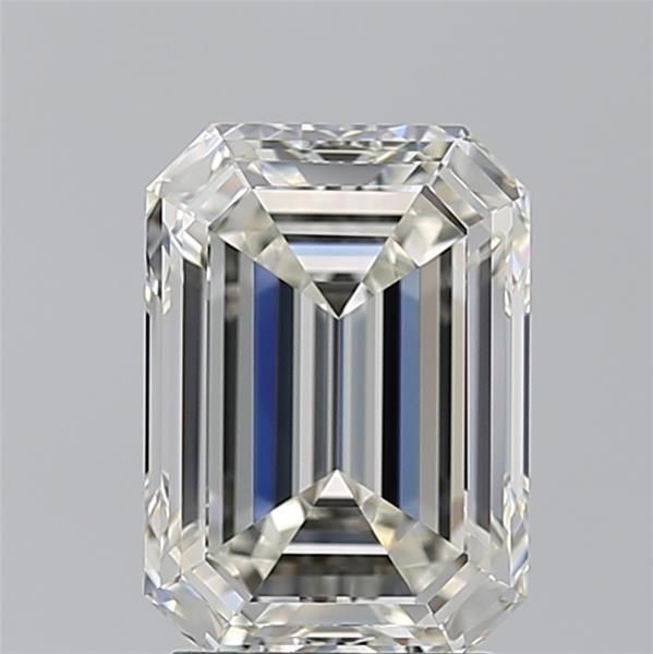 3.04 Carat Emerald Diamond I VVS1