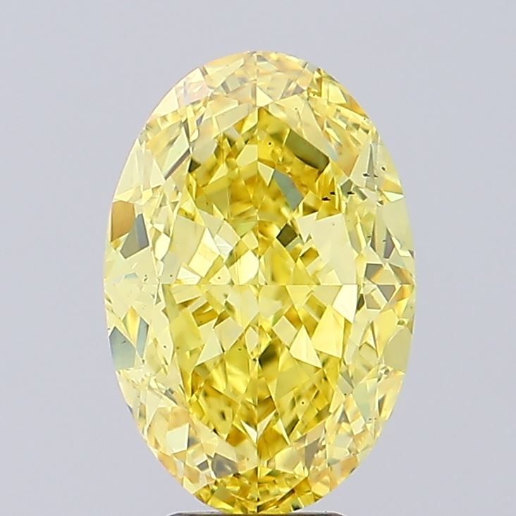 5.01 ct. oval Lab Grown Diamond front image