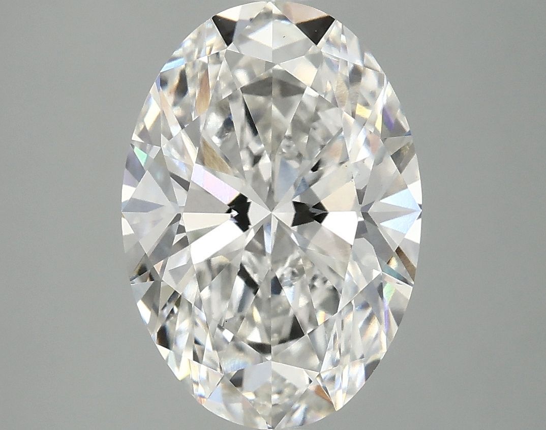 3.90 ct. oval Lab Grown Diamond front image
