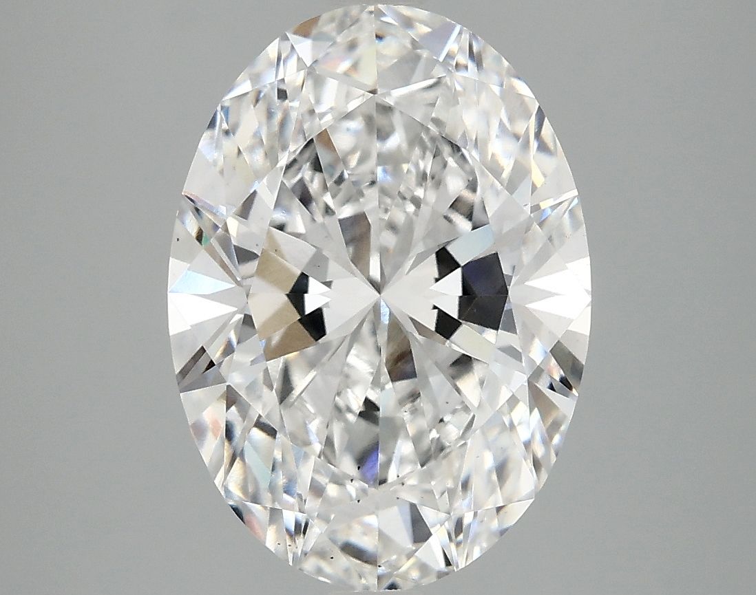 3.90 ct. oval Lab Grown Diamond front image