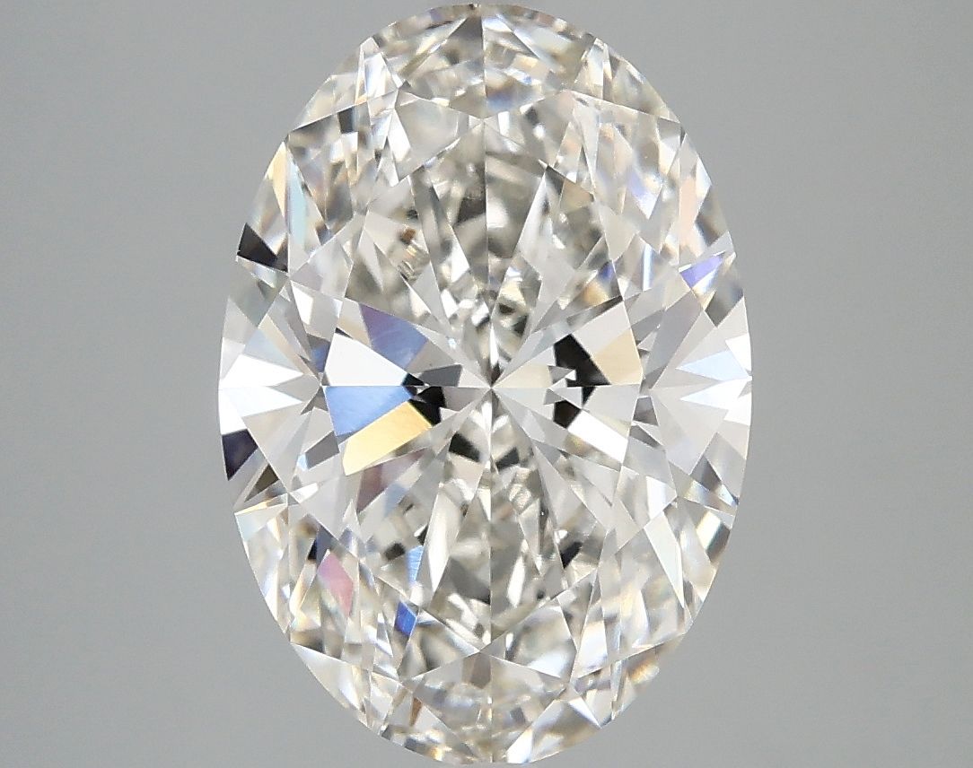 3.84 ct. oval Lab Grown Diamond front image