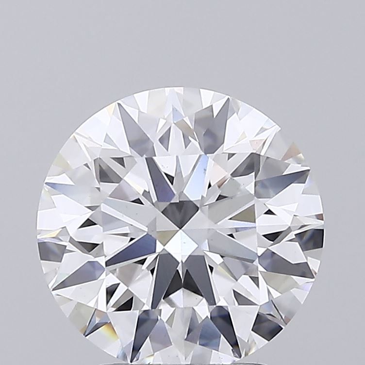 Diament LG okrągły, 2.86 ct, D, VS2, szlif EX