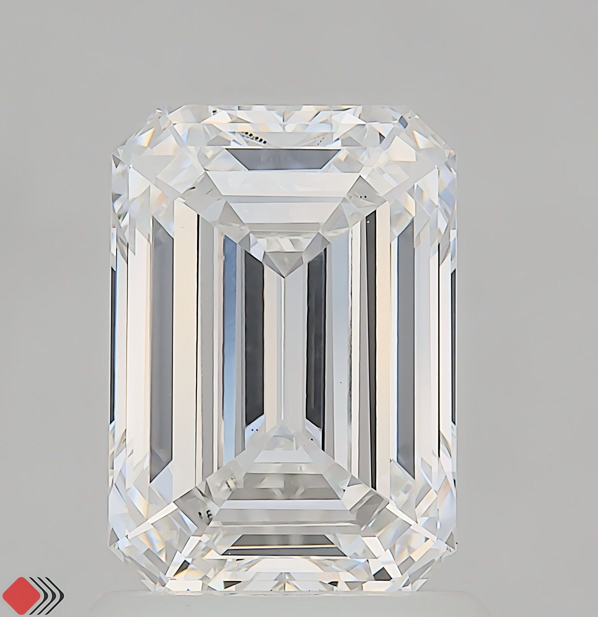 1.55 ct. emerald Lab Grown Diamond front image