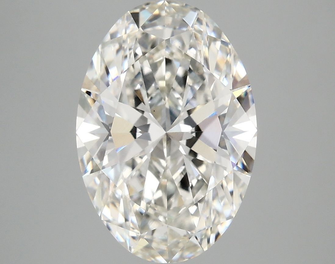 3.84 ct. oval Lab Grown Diamond front image
