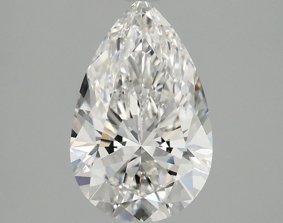 2.10 ct. pear Lab Grown Diamond front image