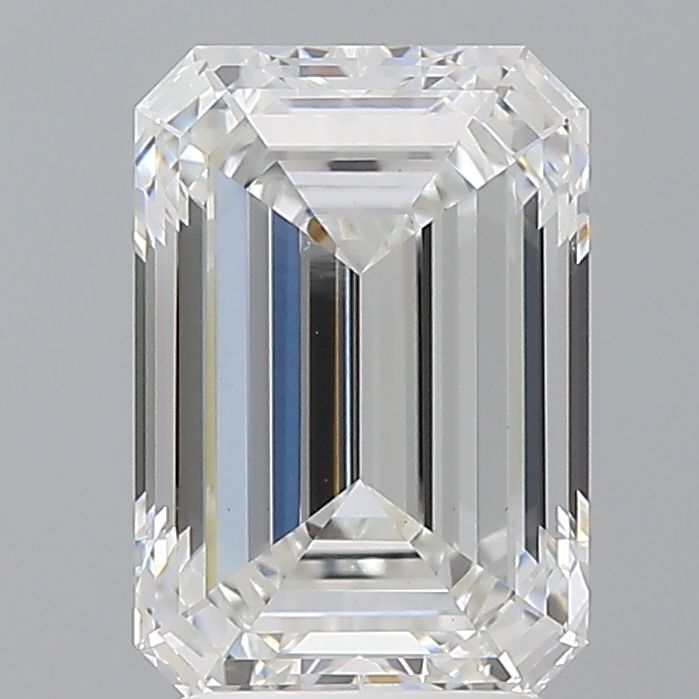 3.05 ct. emerald Lab Grown Diamond front image