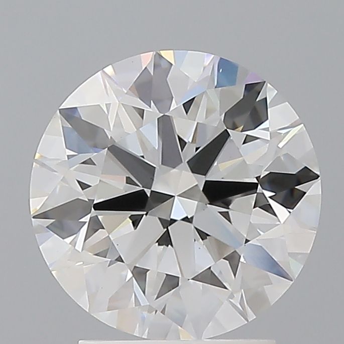 2.60 ct. round Lab Grown Diamond front image
