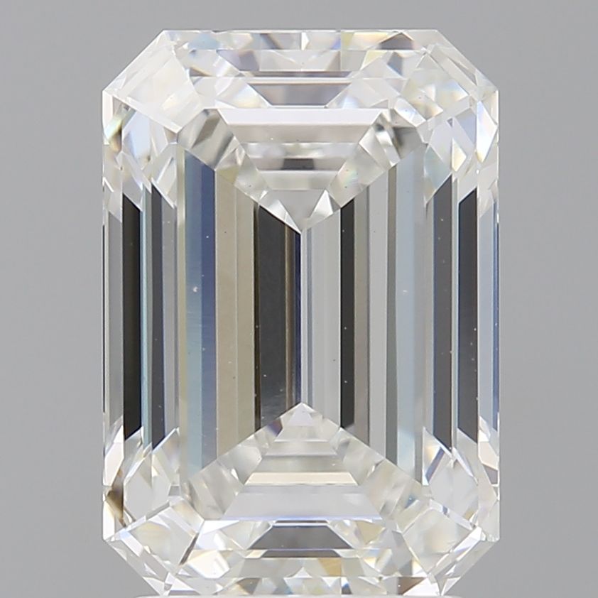3.09 ct. emerald Lab Grown Diamond front image