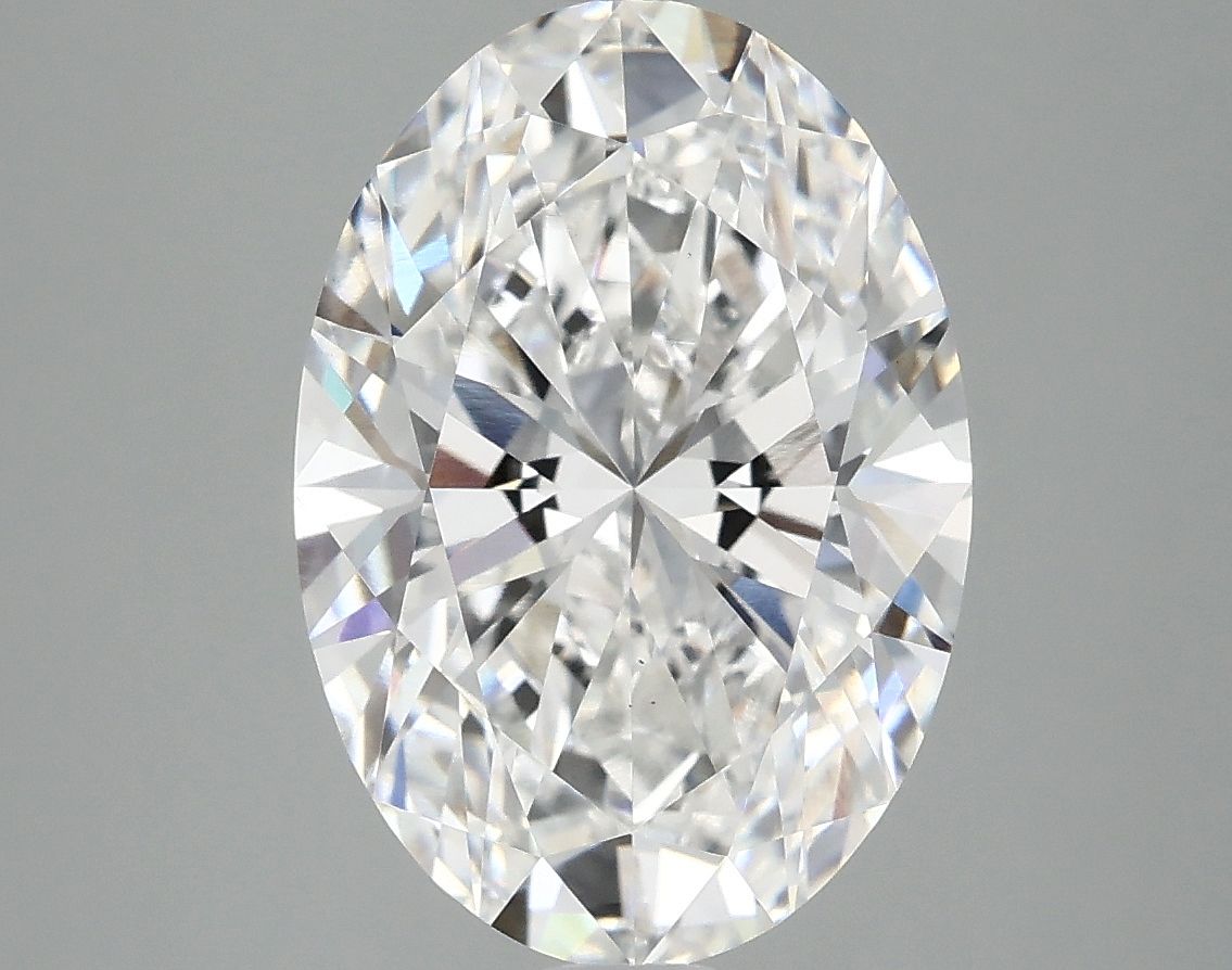 4.10 ct. oval Lab Grown Diamond front image