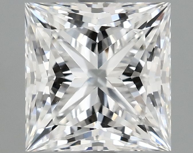 2.10 ct. princess Lab Grown Diamond front image