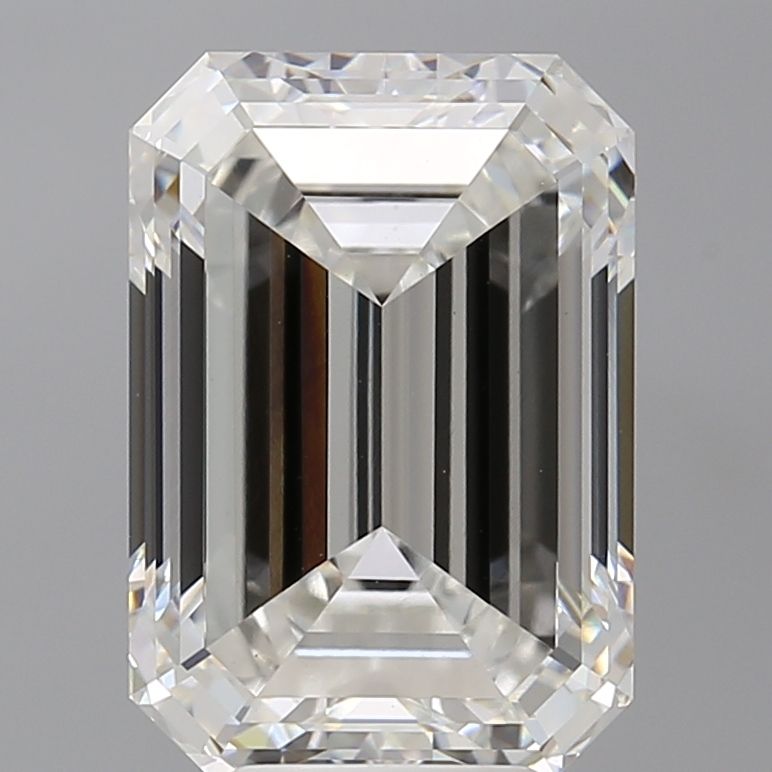 6.56 ct. emerald Lab Grown Diamond front image