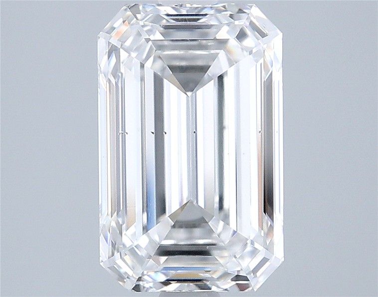 2.74 ct. emerald Lab Grown Diamond front image