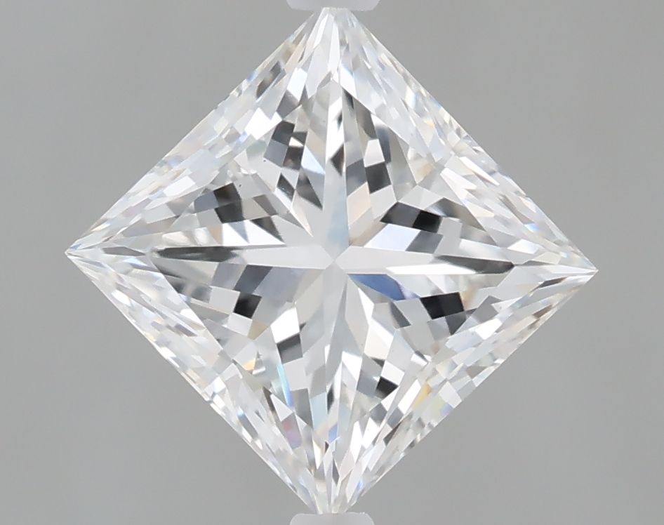 2.09 carat e VS1 EX Cut IGI princess diamond