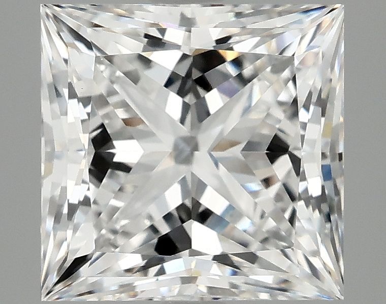 4.18 ct. princess Lab Grown Diamond front image