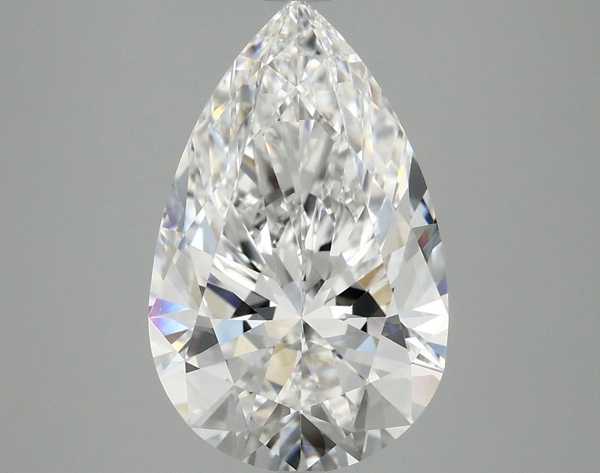 4.10 ct. pear Lab Grown Diamond front image