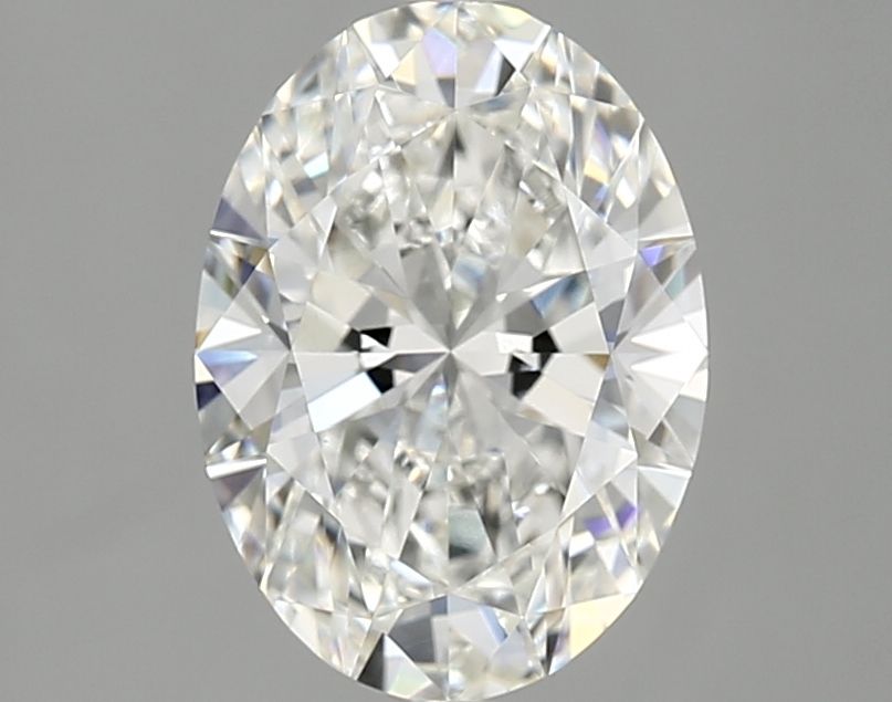 2.10 ct. oval Lab Grown Diamond front image