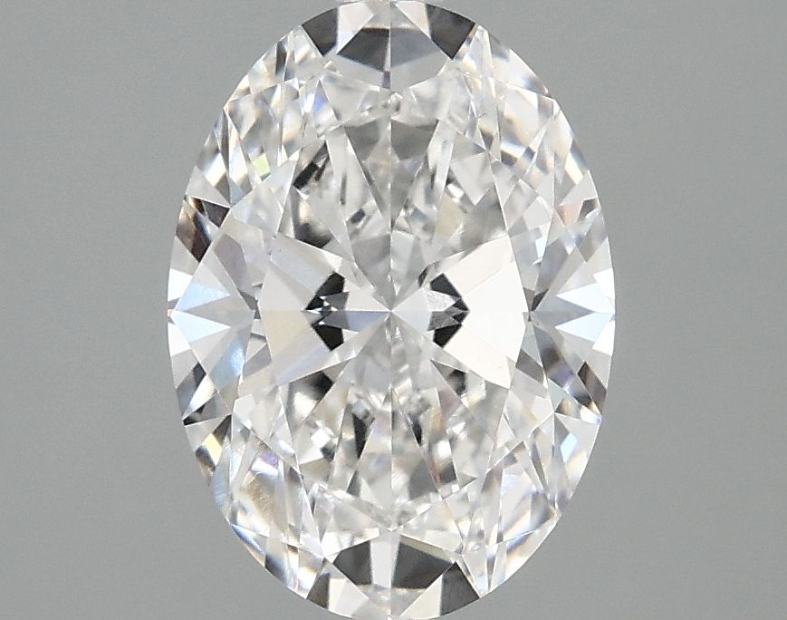 2.10 ct. oval Lab Grown Diamond front image