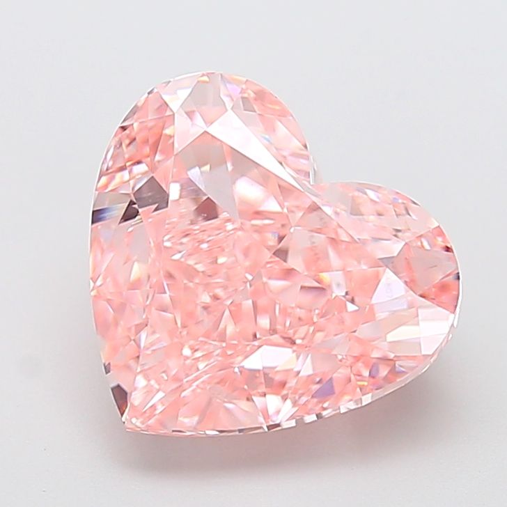 6.09 ct. heart Lab Grown Diamond front image