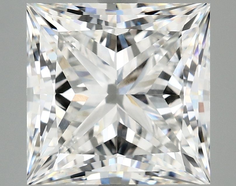 5.02 ct. princess Lab Grown Diamond front image