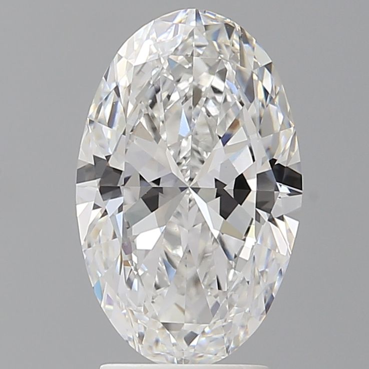 3.01 ct. oval Lab Grown Diamond front image
