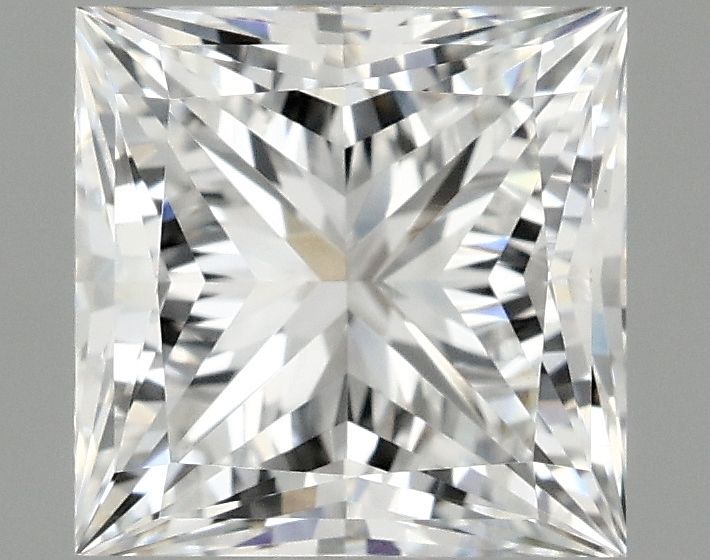 2.10 ct. princess Lab Grown Diamond front image