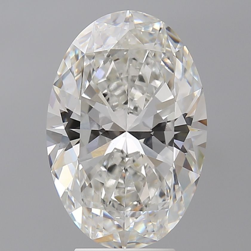 5.09 ct. oval Lab Grown Diamond front image