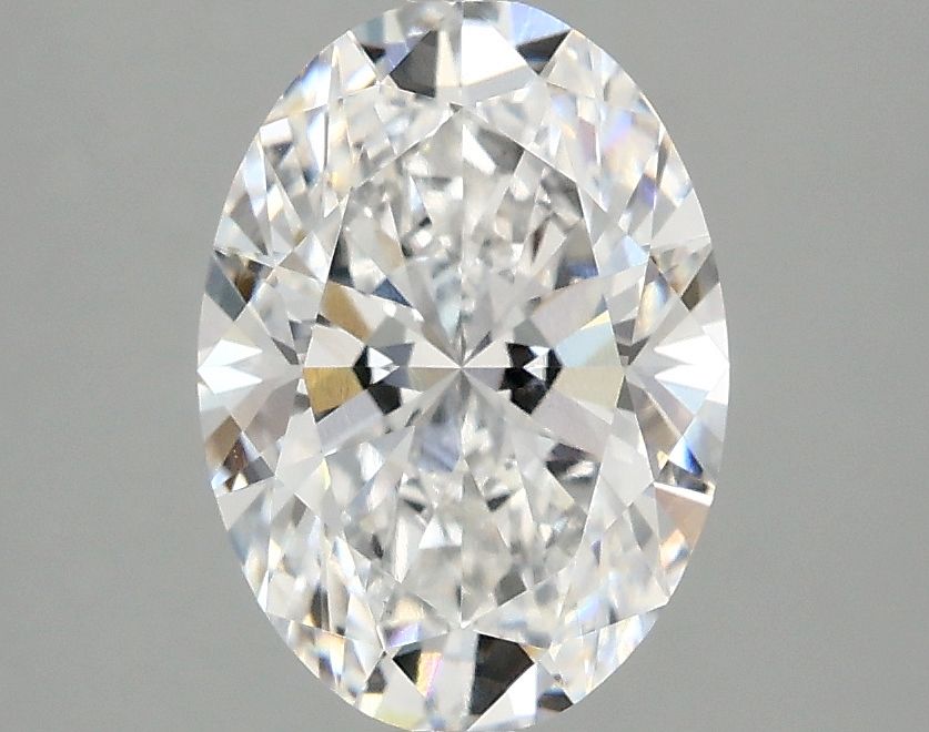 2.07 ct. oval Lab Grown Diamond front image