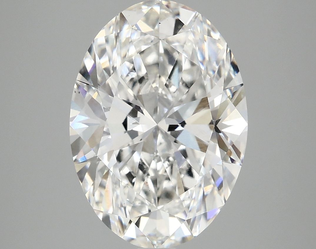 4.08 ct. oval Lab Grown Diamond front image