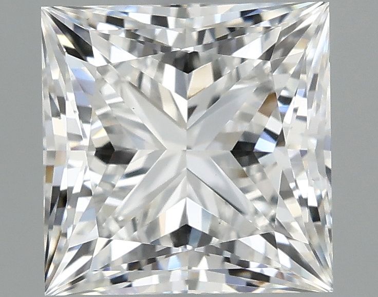 1.90 ct. princess Lab Grown Diamond front image