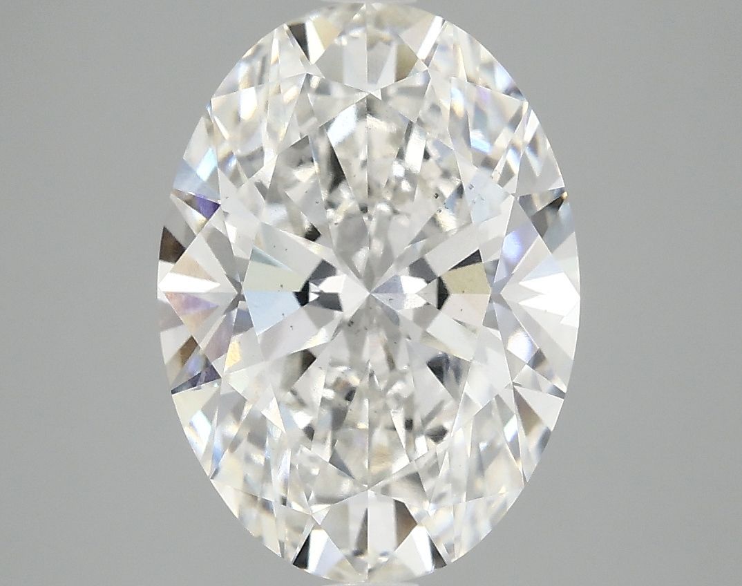 4.10 ct. oval Lab Grown Diamond front image