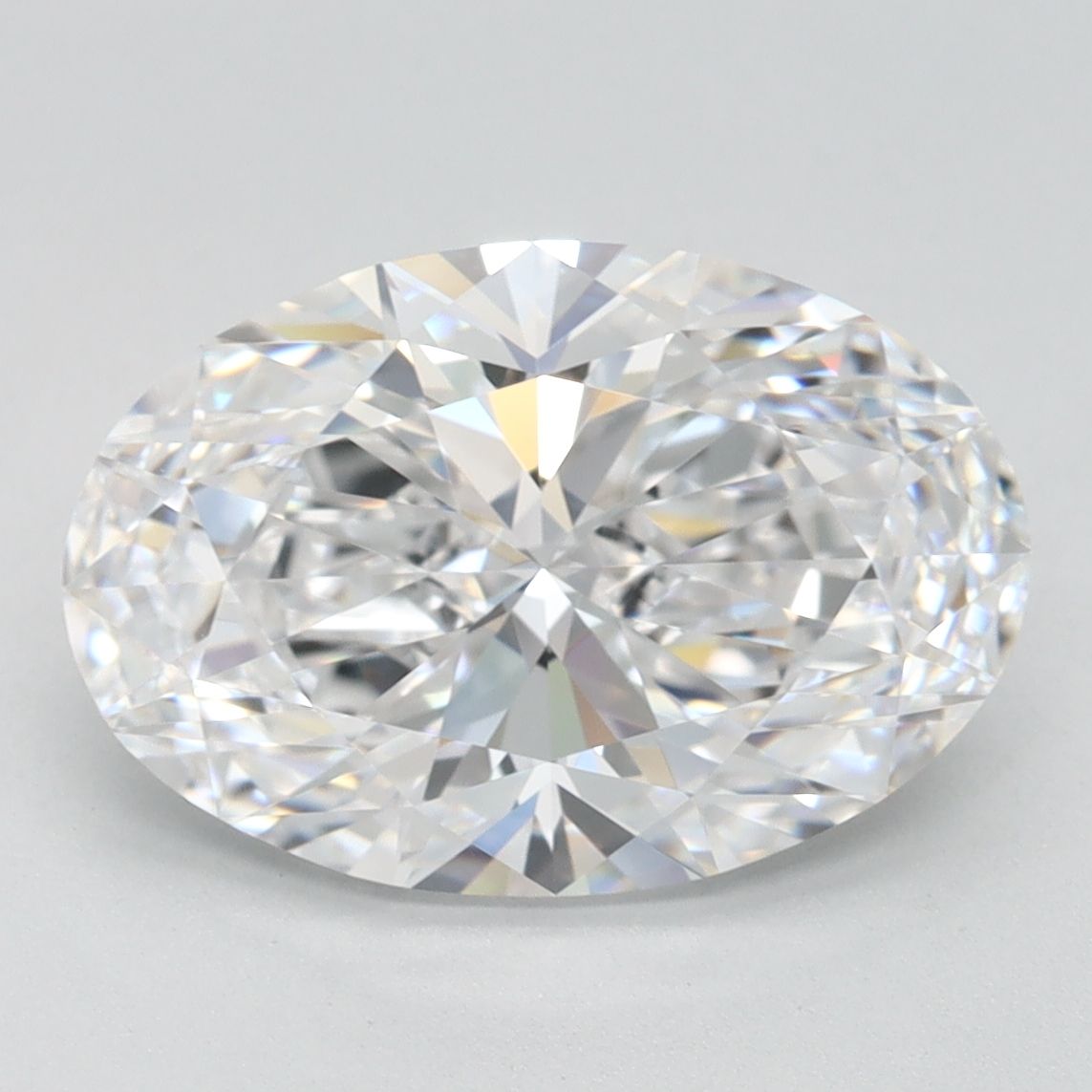 3.13 ct. oval Lab Grown Diamond front image