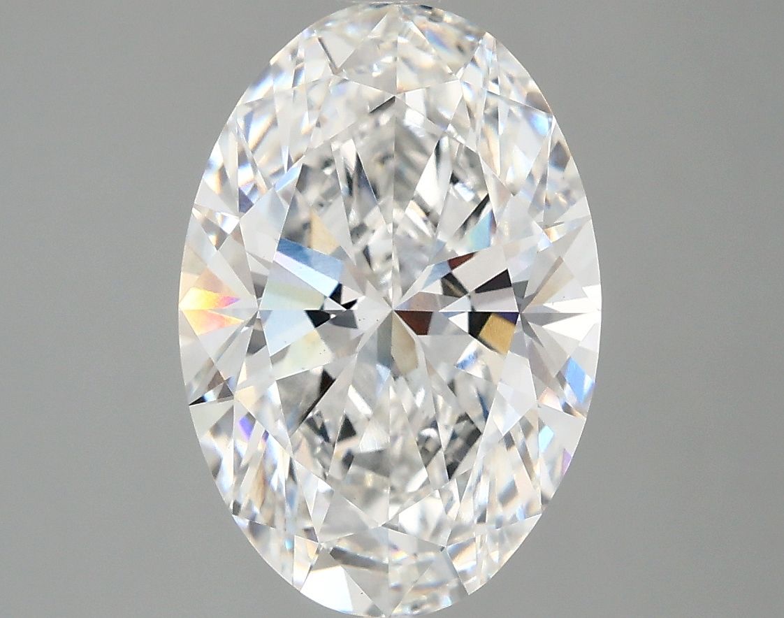 3.93 ct. oval Lab Grown Diamond front image