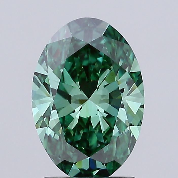 2.09 ct. oval Lab Grown Diamond front image