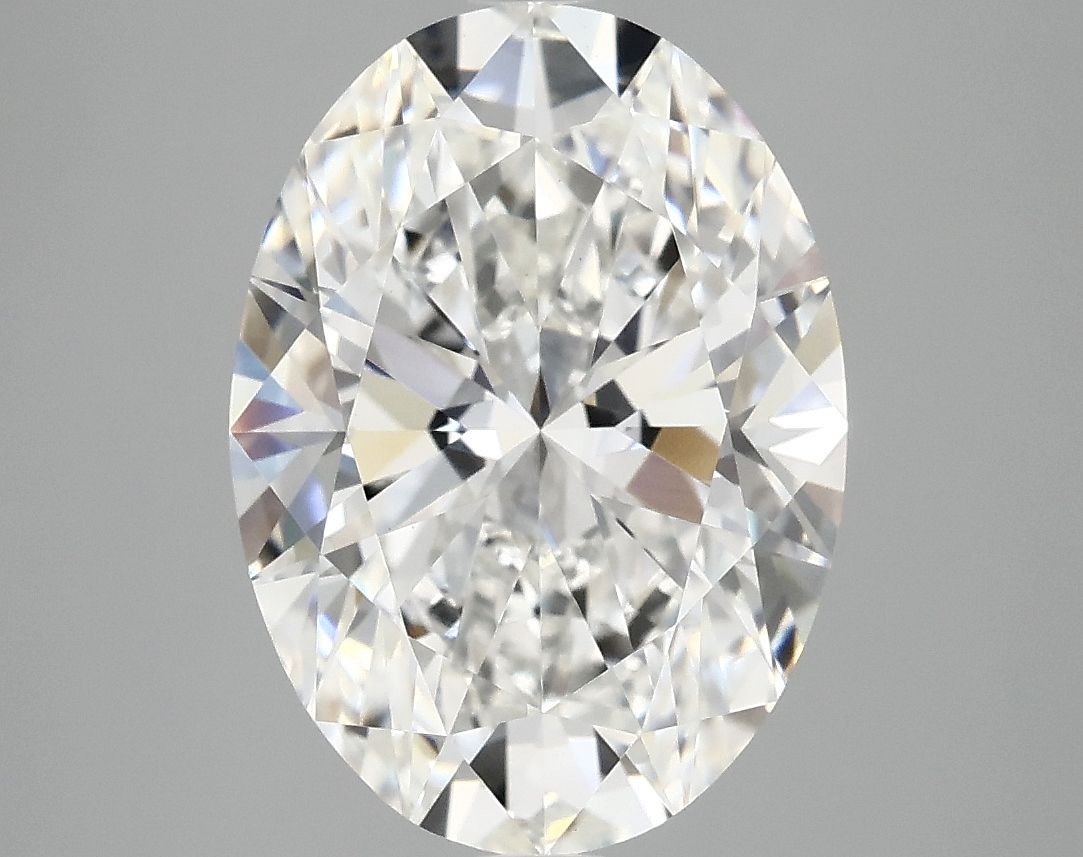 4.10 ct. oval Lab Grown Diamond front image